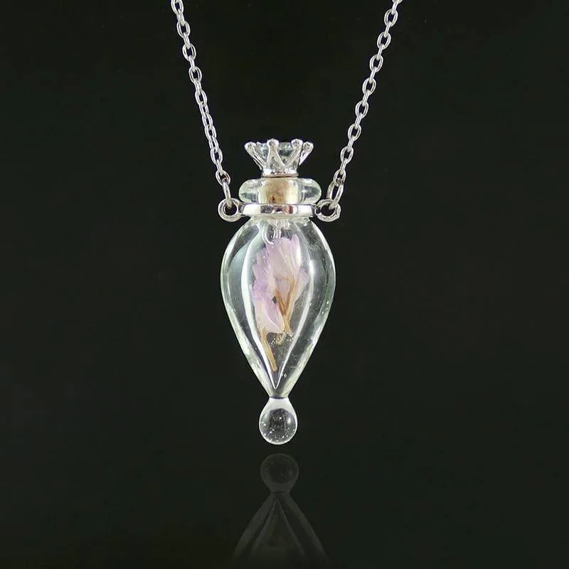 Potion Glass Vial Necklace