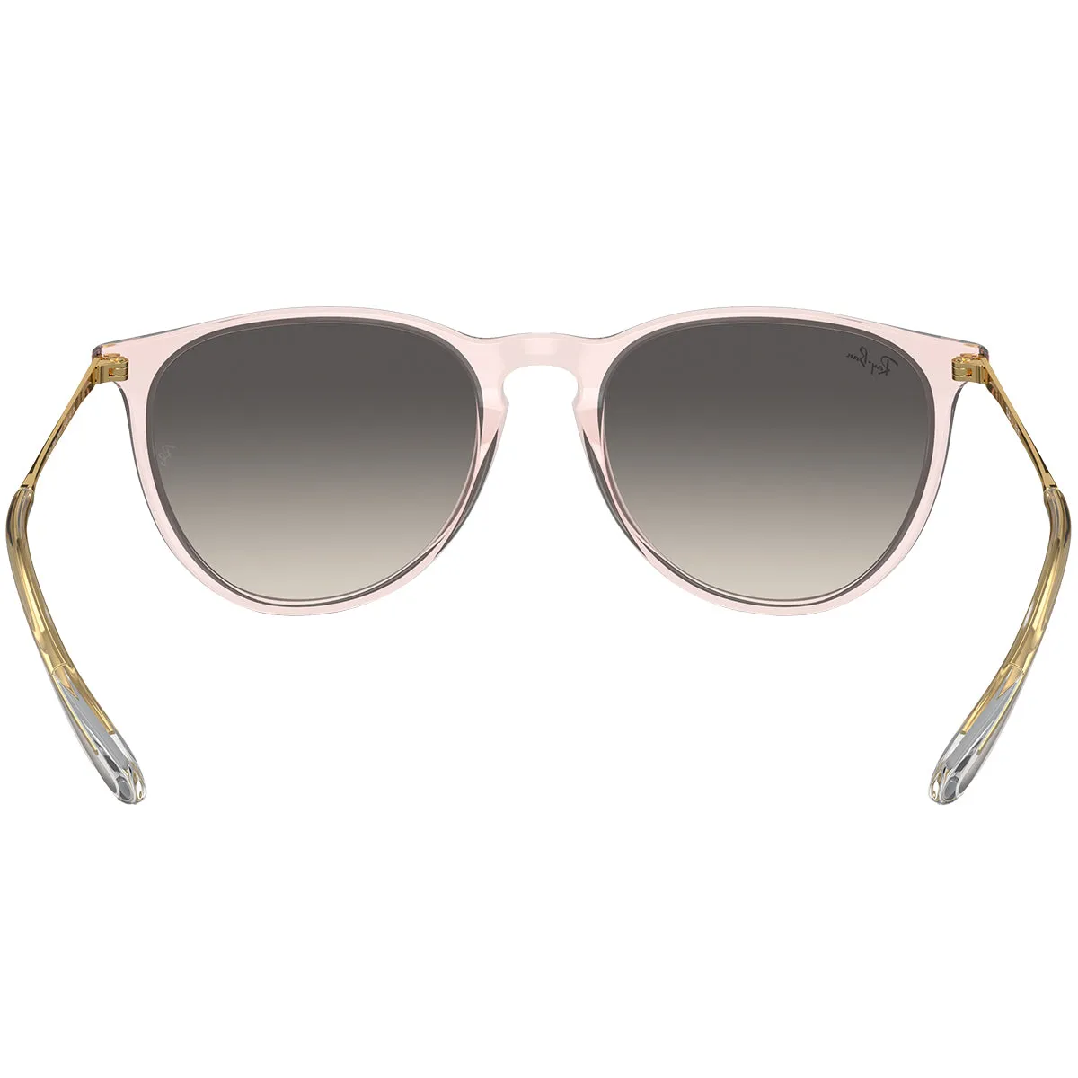 Ray-Ban Erika Classic Sunglasses - Polished Transparent Pink/Grey