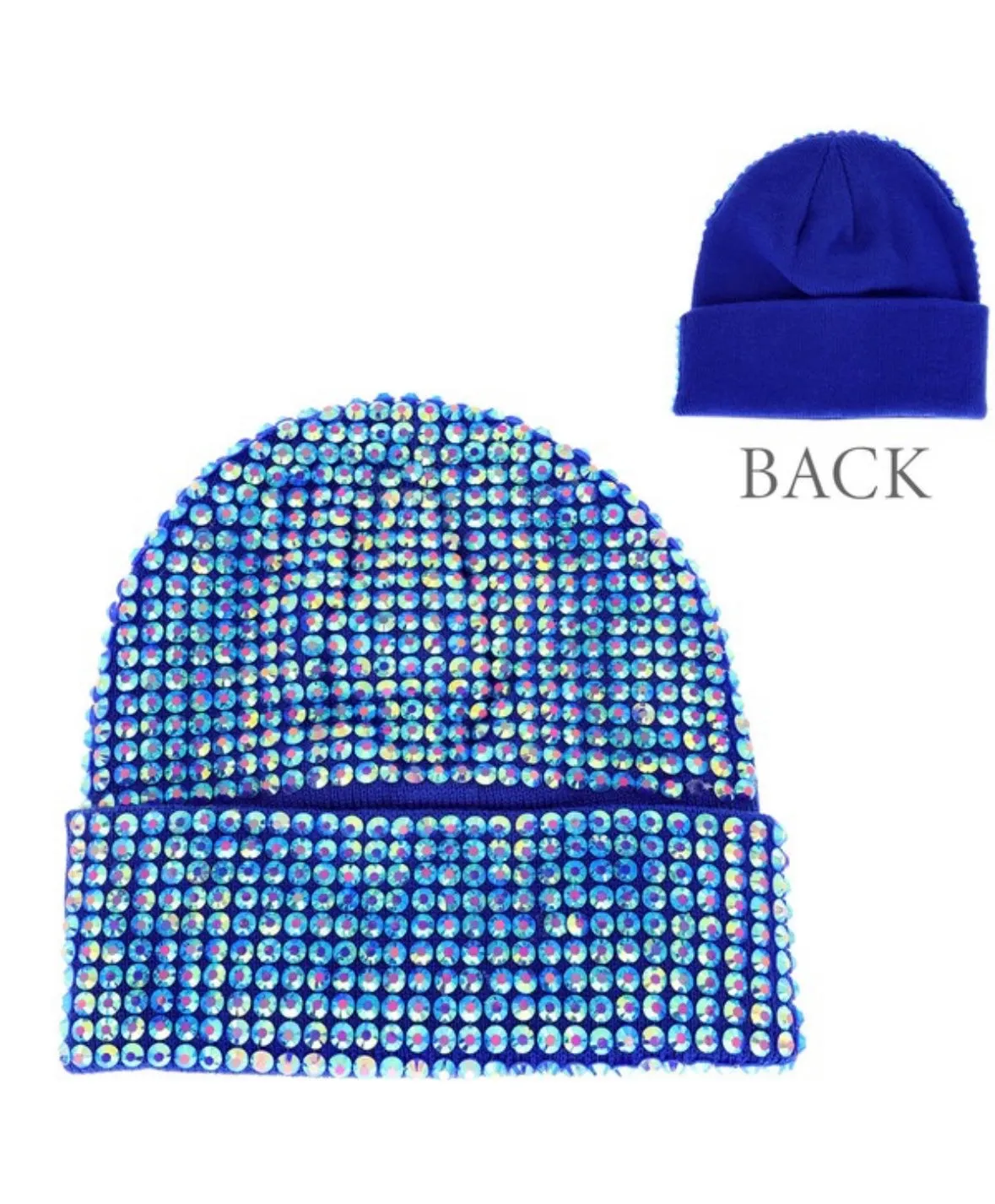 Rhinestone Beanie Hats