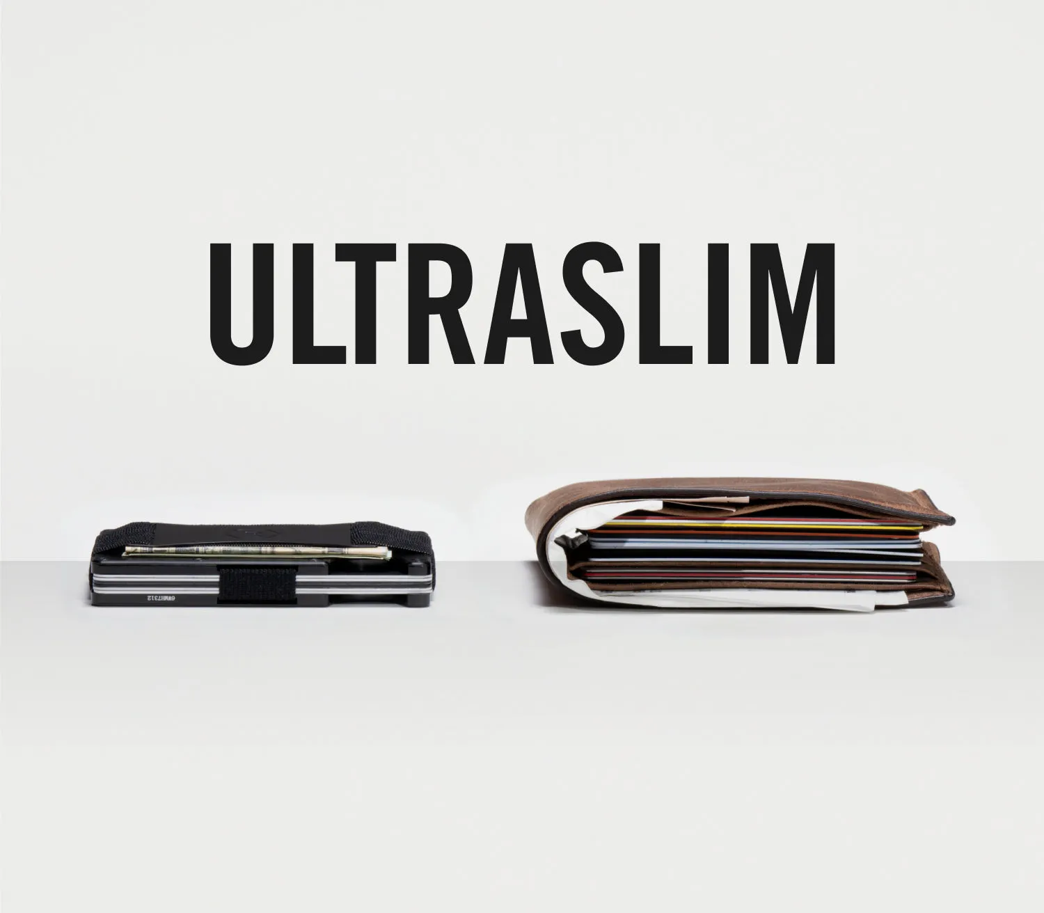 Ridge Wallet - Midnight Black Leather