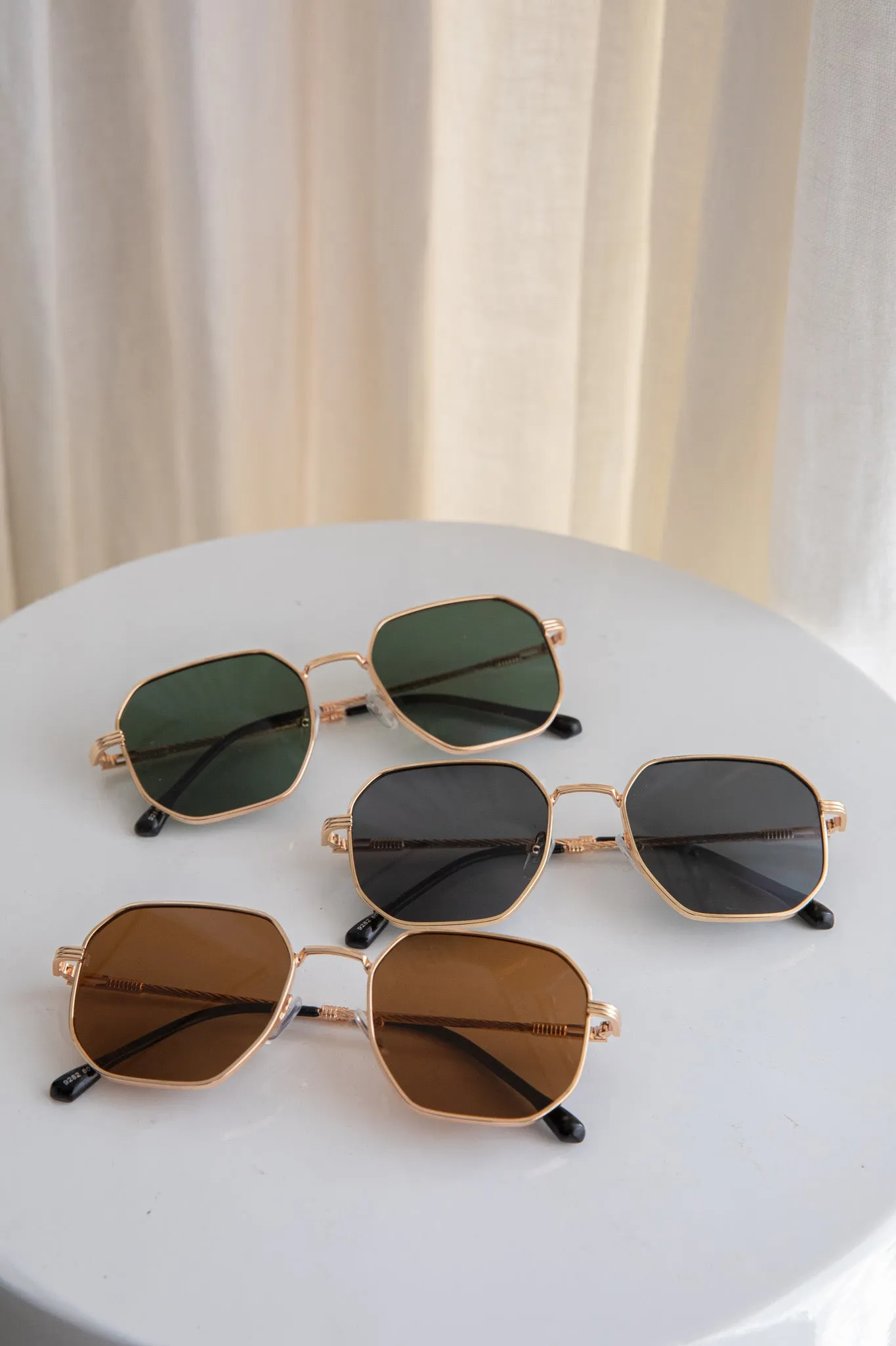 Sahara Aviator Sunglasses Tea