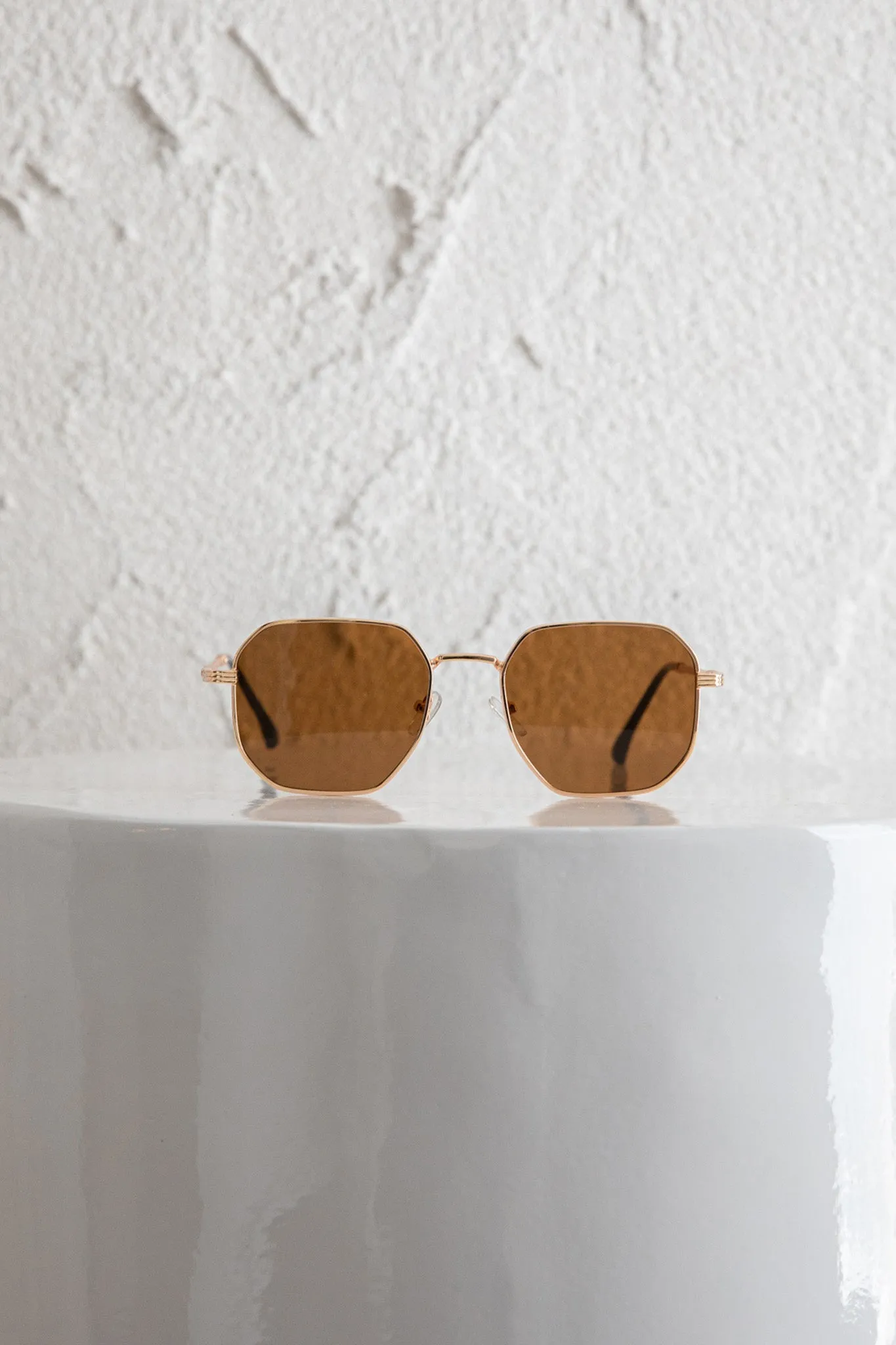 Sahara Aviator Sunglasses Tea
