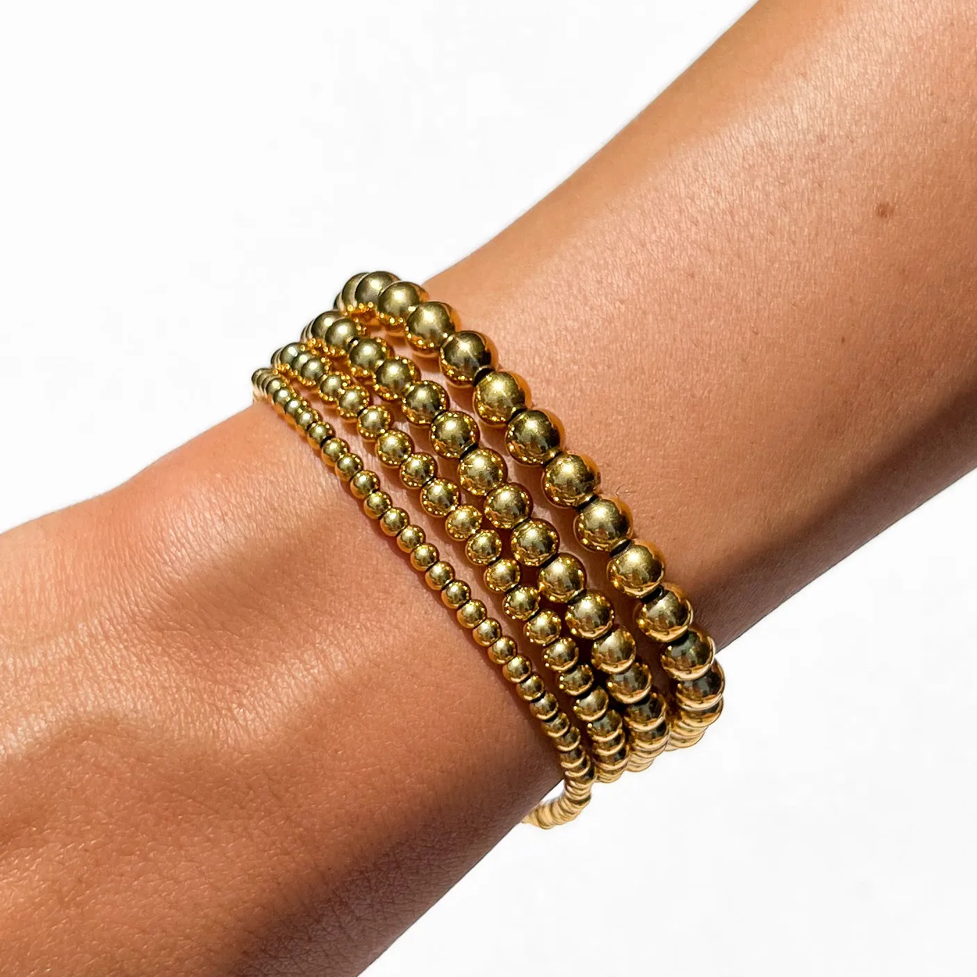 Seaside Stretch Bracelet Gold