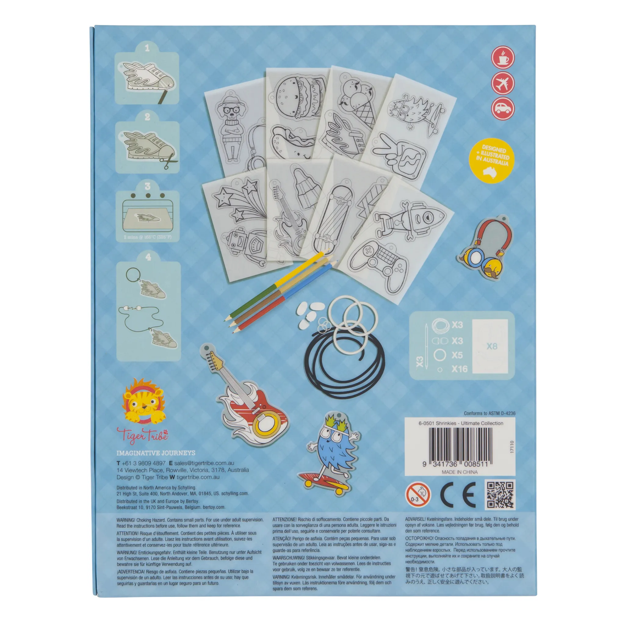 Shrinkies - Ultimate Collection - Make Your Own Keyrings & Jewelery
