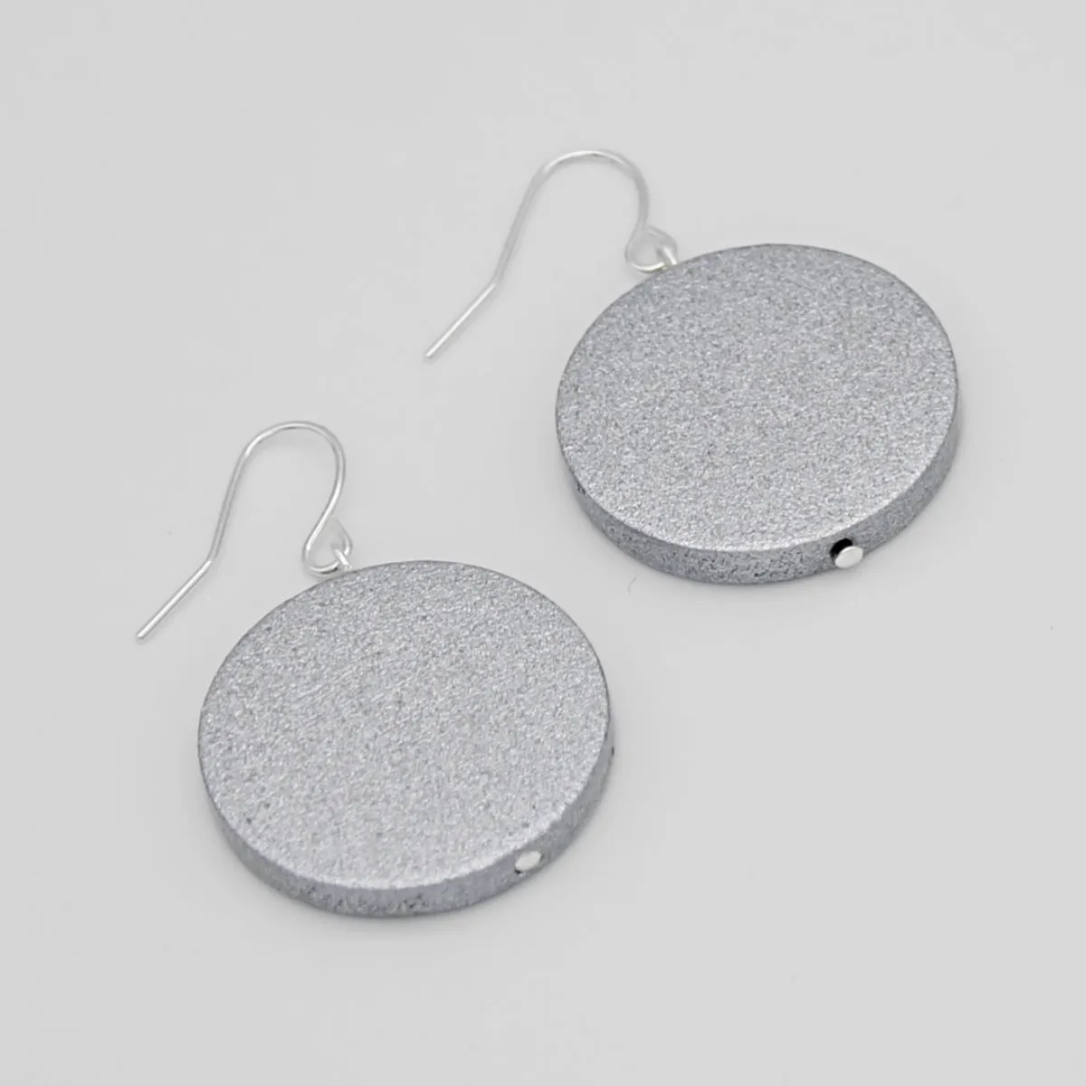 Silver Dot Rosie Earrings