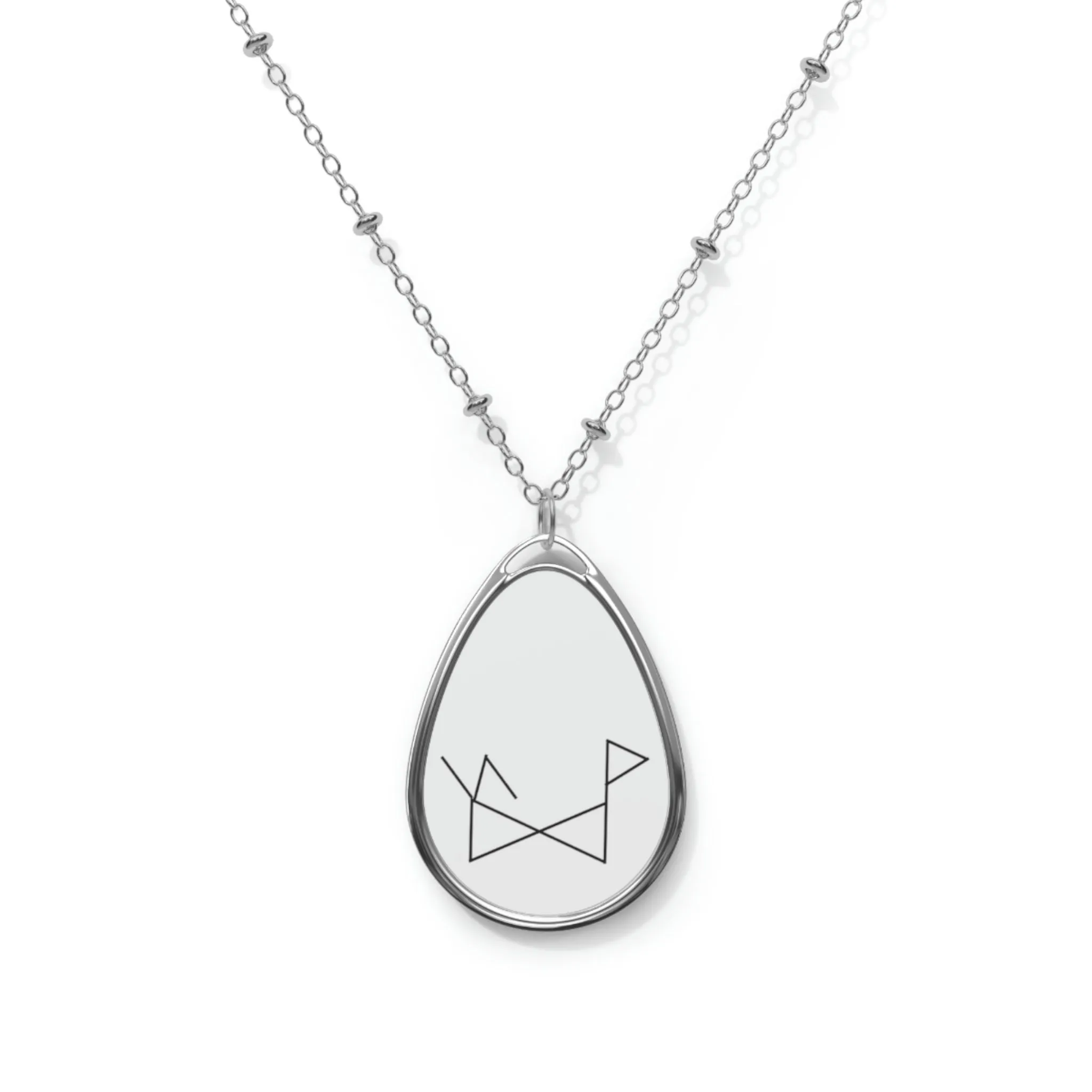 Success Oval Necklace