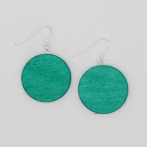 Teal Dot Rosie Earrings