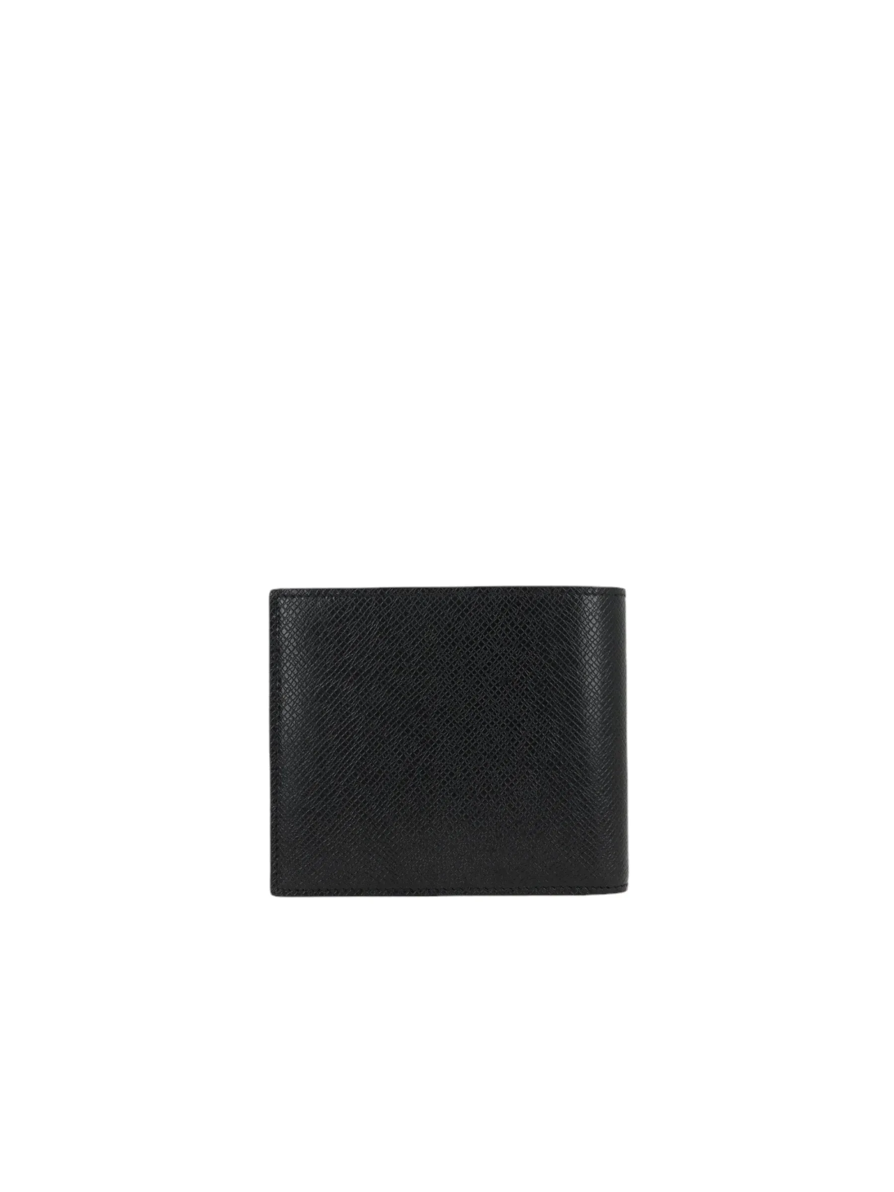 Textured Leather Bi-Fold Wallet