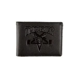 Thrasher Skategoat Leather Wallet Black