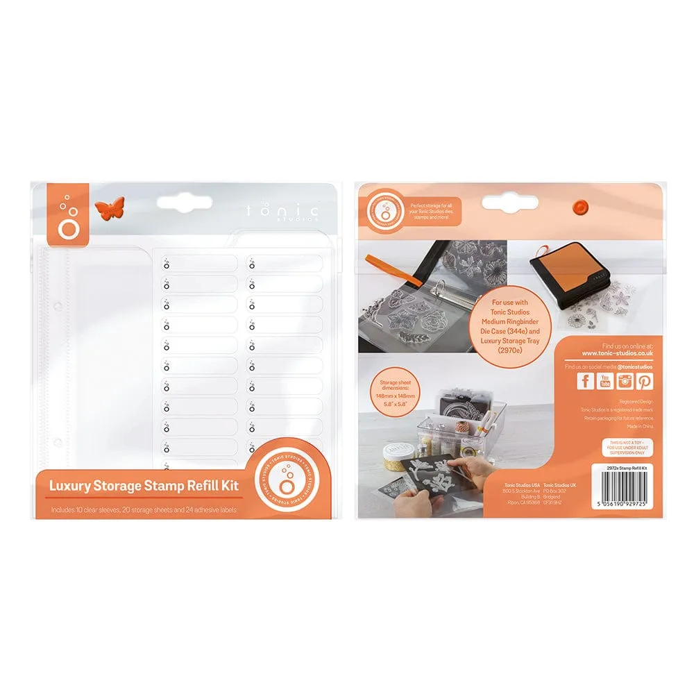 Tonic Studios - Luxury Storage - Stamp Sheets - 2972E