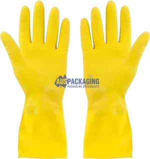 Ultra Touch Rubber Gloves- Large (RGMI)