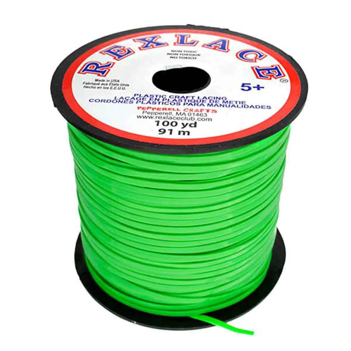 Vinyl Craft Lace 3/32" X 100 Yds - 18 Colors