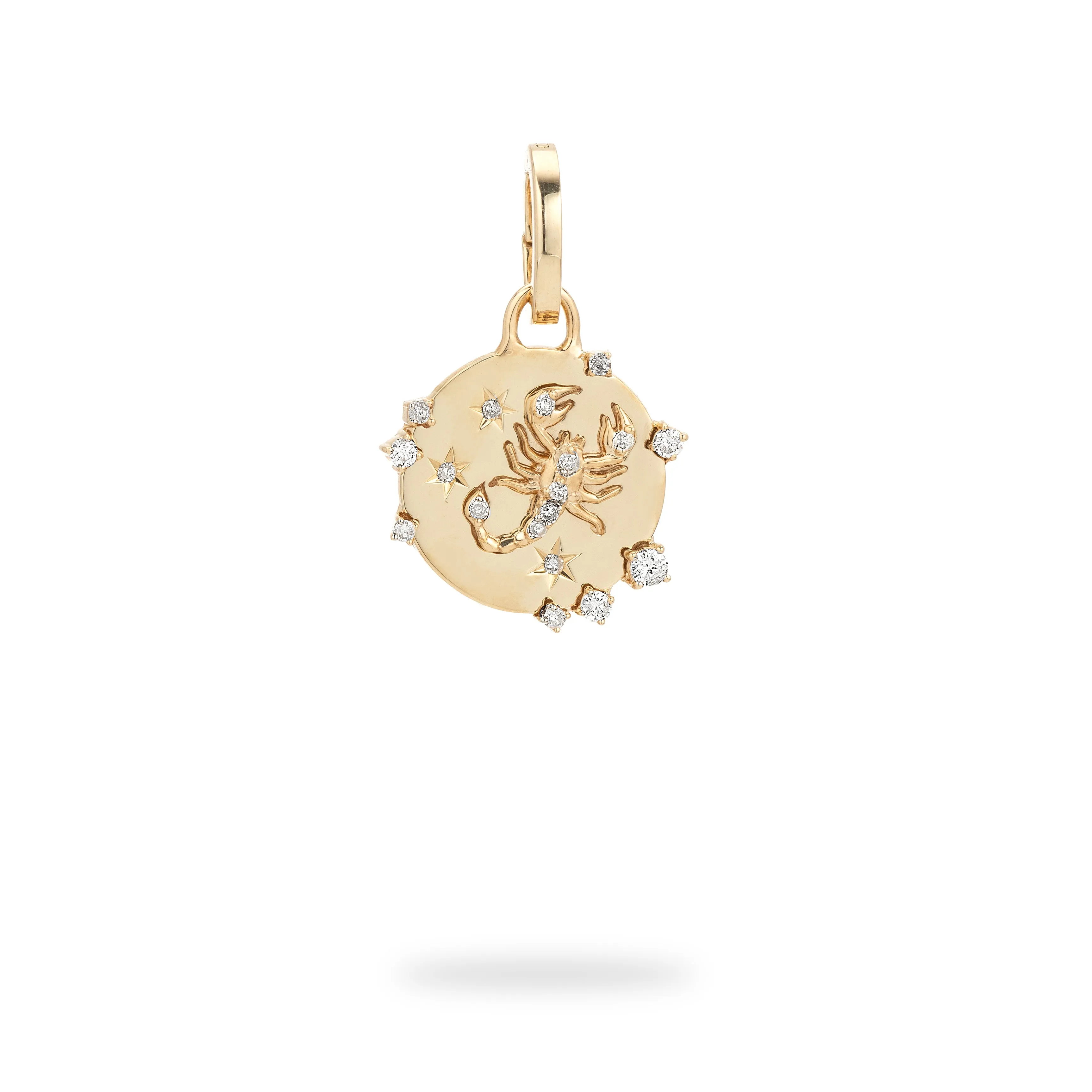 Zodiac Diamond Hinged Charm