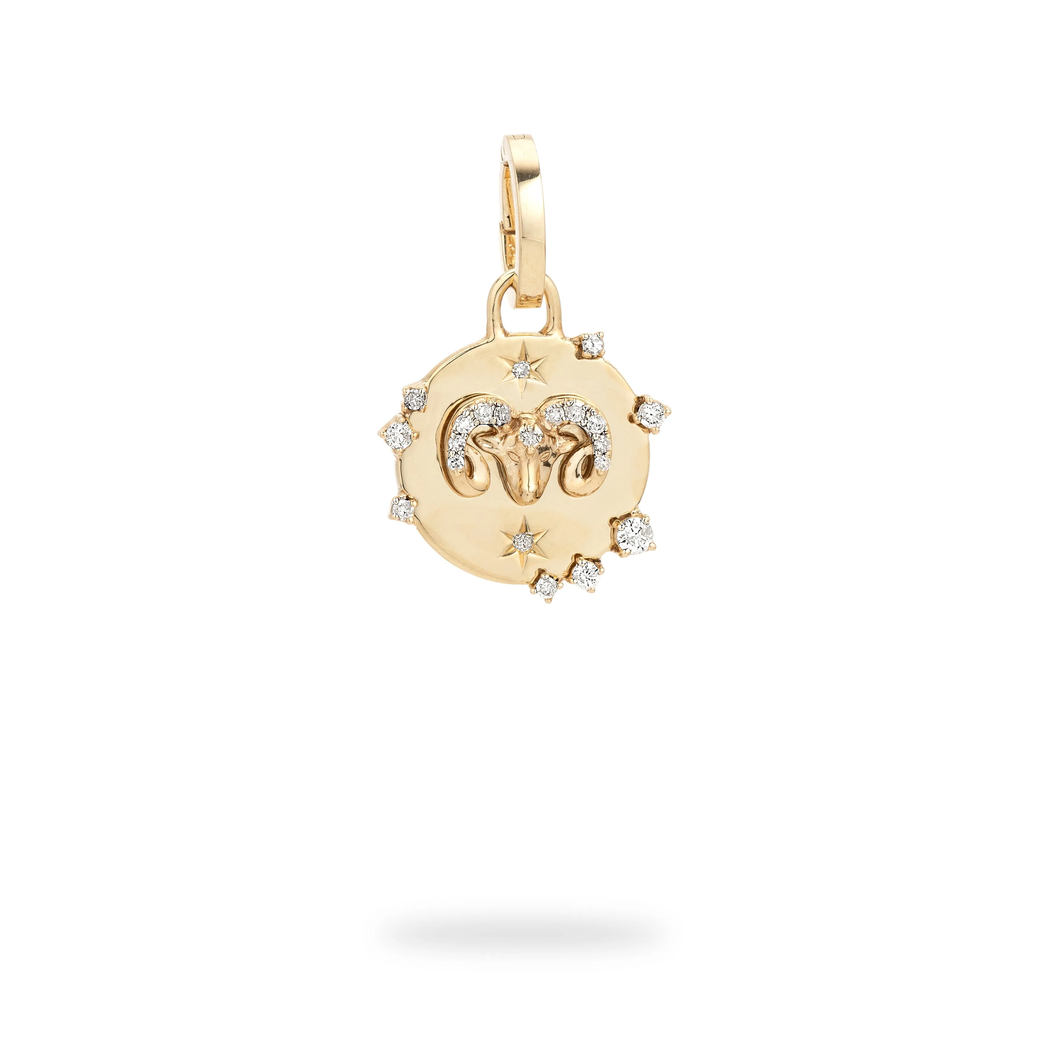 Zodiac Diamond Hinged Charm