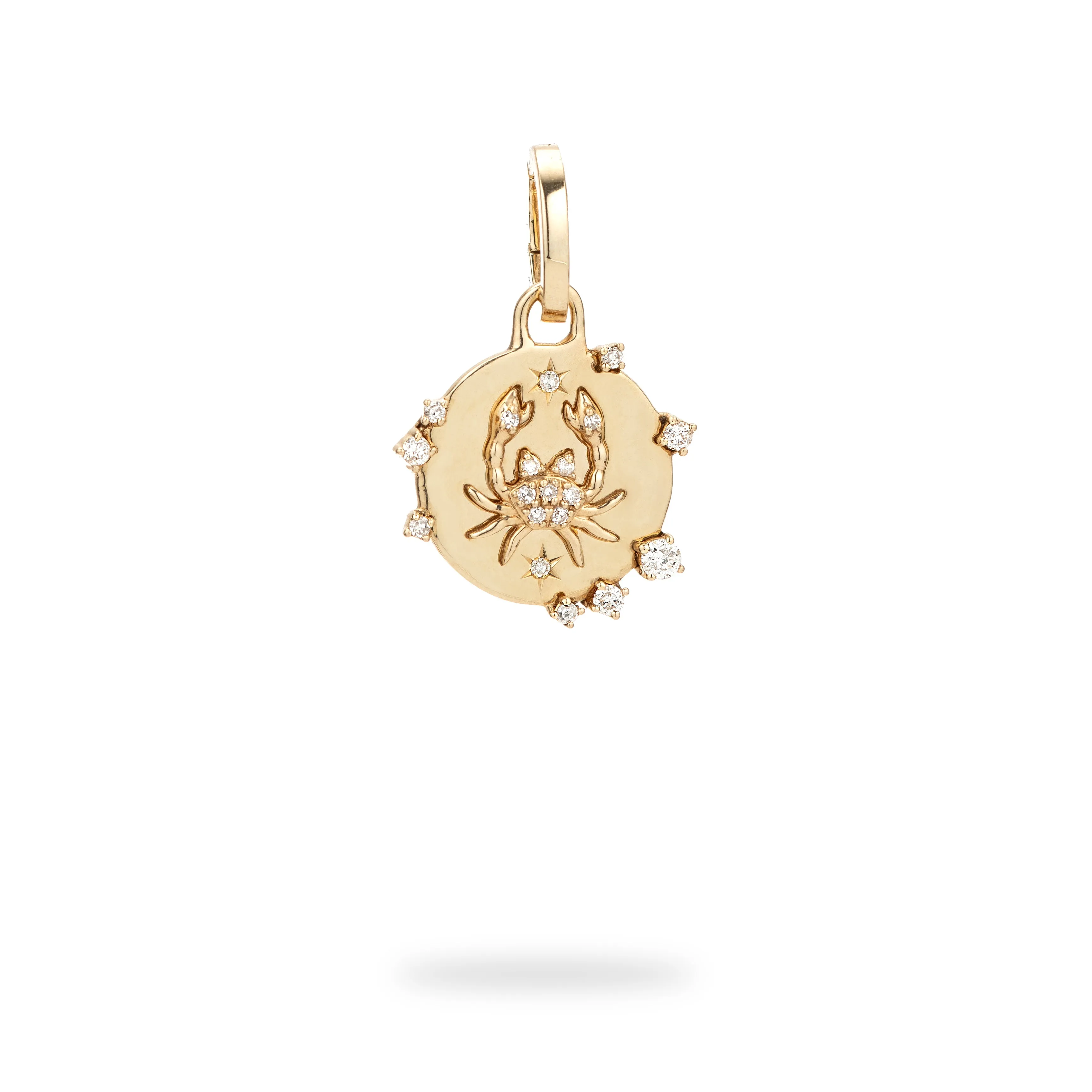 Zodiac Diamond Hinged Charm