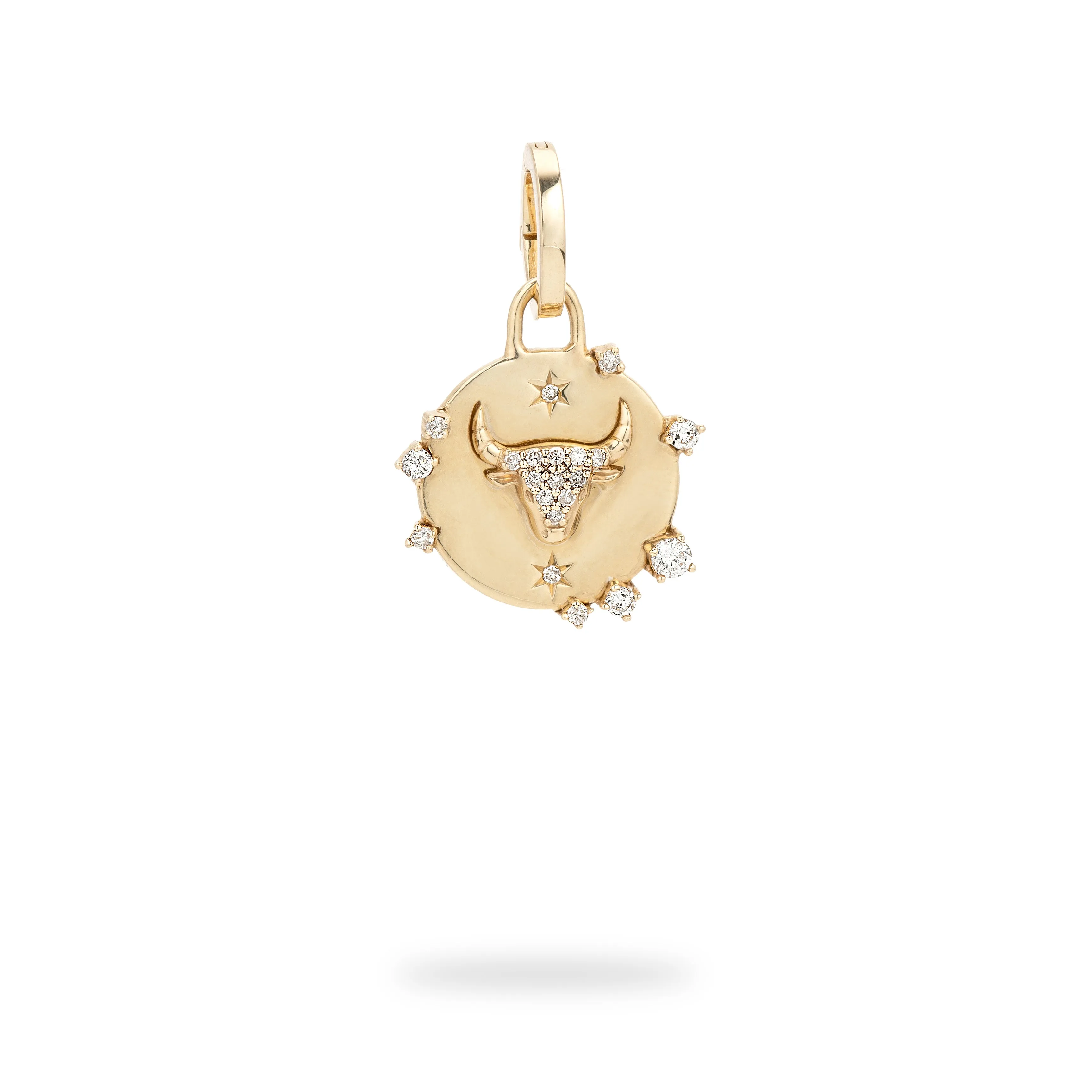 Zodiac Diamond Hinged Charm